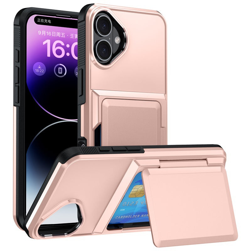 New Card Holder Phone Case for iPhone 16/16 Pro/16 Plus/16 Pro Max