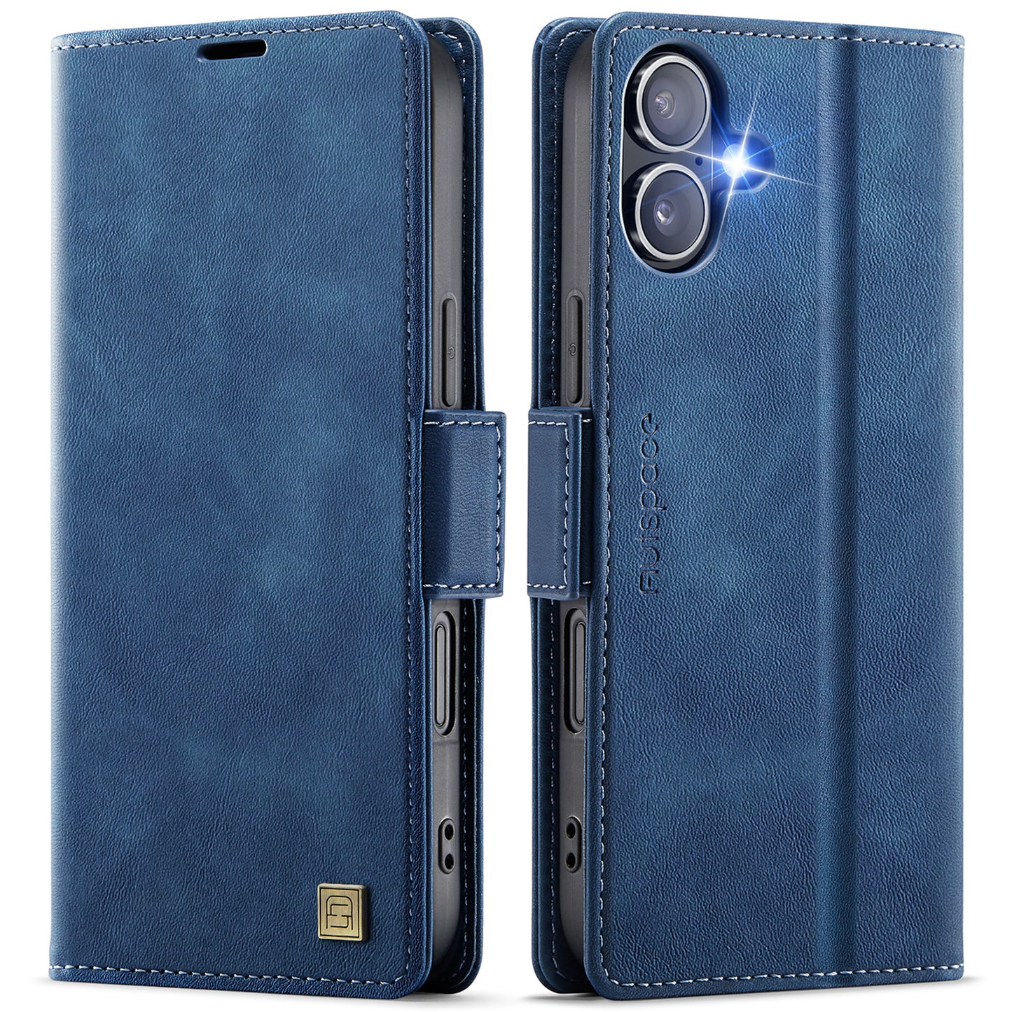 New Card Holder Leather Phone Case for iPhone 16