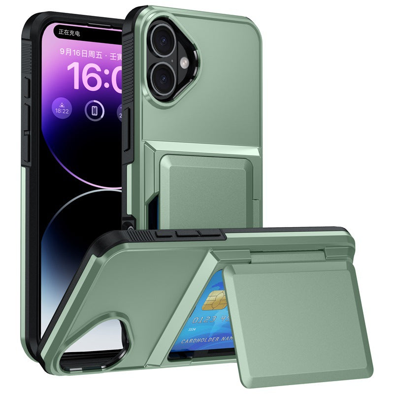 New Card Holder Phone Case for iPhone 16/16 Pro/16 Plus/16 Pro Max