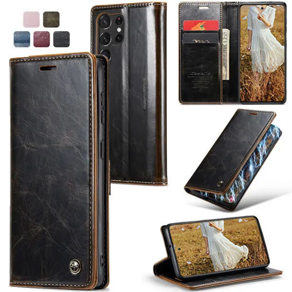 New Leather Phone Case for Samsung