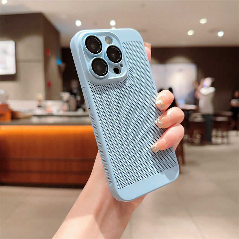 New Cooling Phone Case with Lens Protector for iPhone