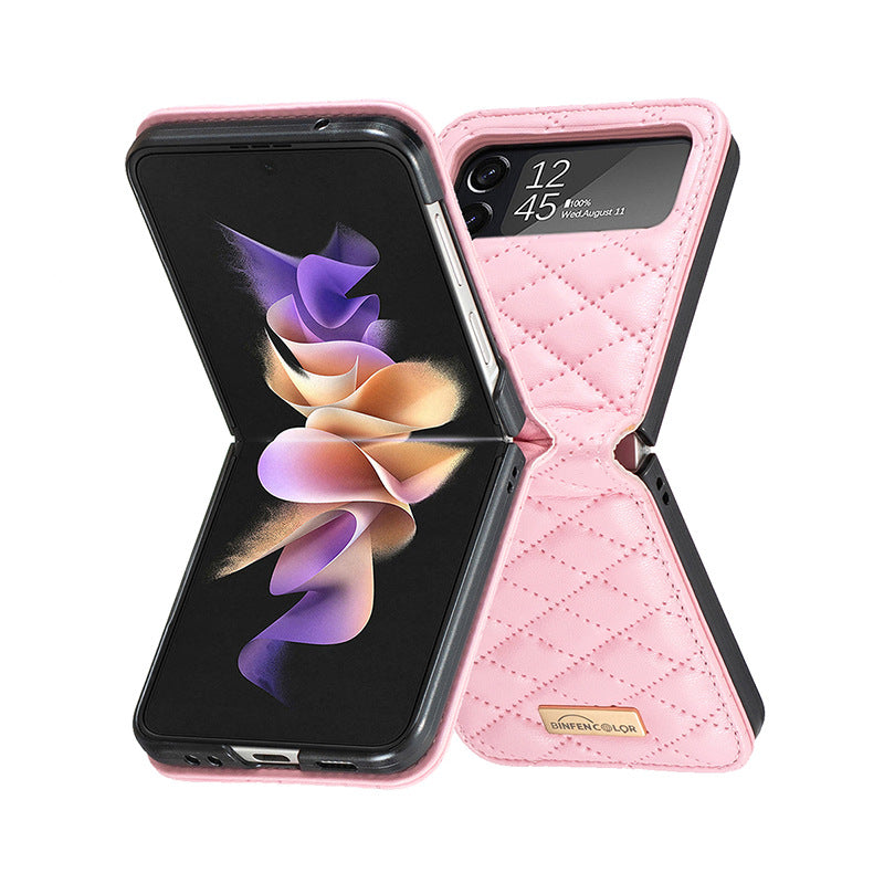 New Pu Leather Case for Samsung Galaxy Z Flip 3/Z flip 4