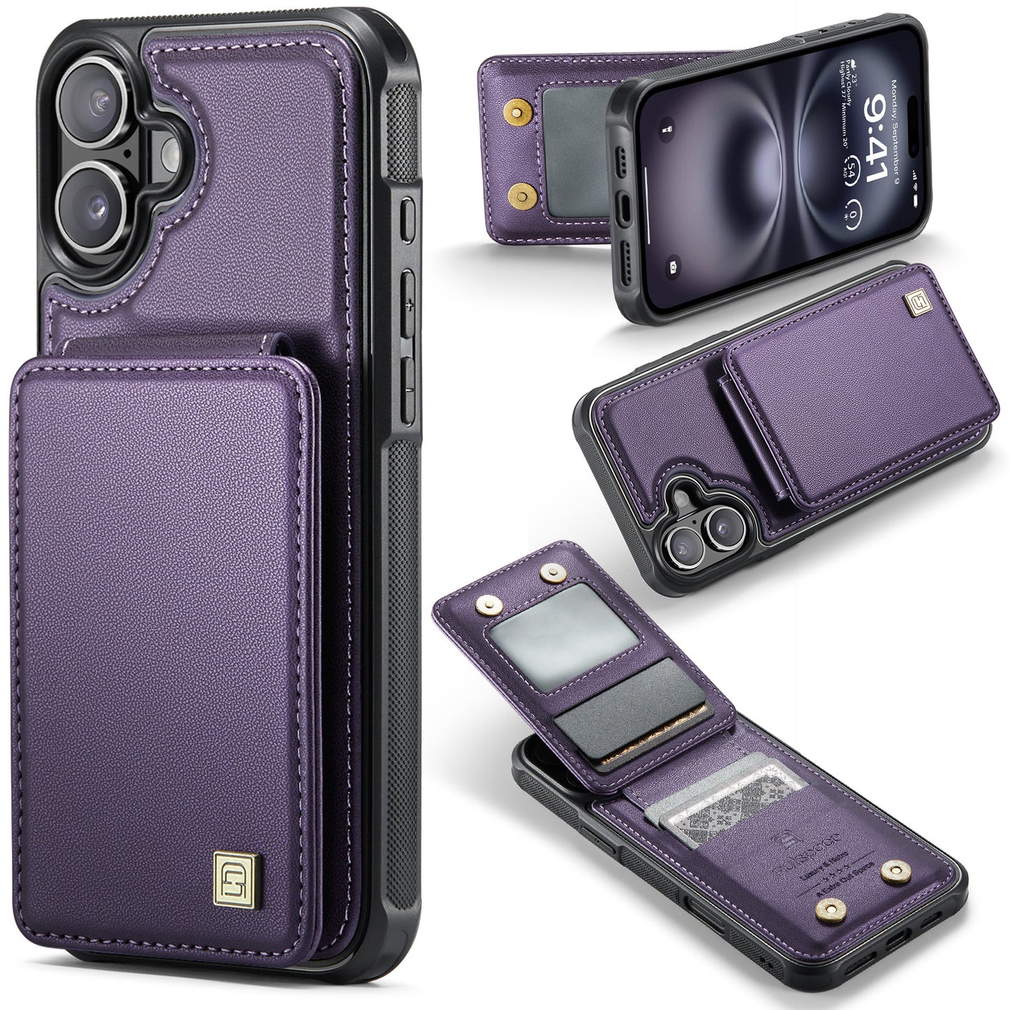 New RFID Blocking Card Holder Phone Case for iPhone Air/17/17 Pro/17 Pro Max