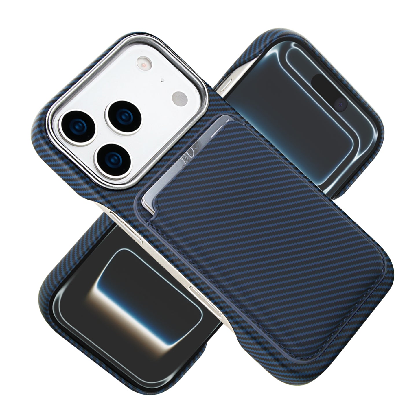 New 2-IN-1 RFID Card Holder Phone Case for iPhone Air/17/17 Pro/17 Pro Max