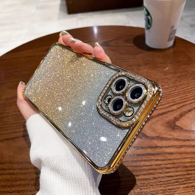 New Bling Glitter Phone Case for iPhone 16 Pro Max