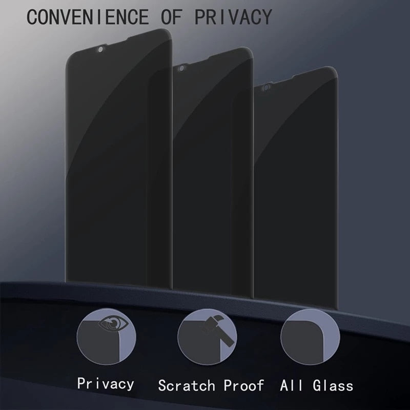 Privacy Screen Protector Anti-spy Glass for iPhone 14/13/12/Pro/Plus/Pro Max
