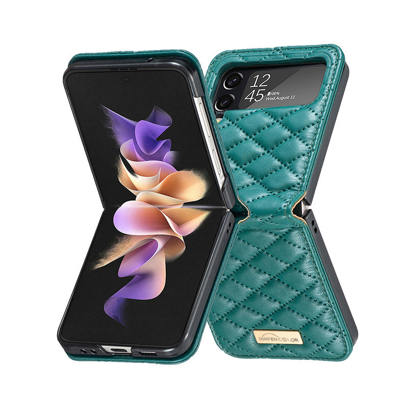 New Pu Leather Case for Samsung Galaxy Z Flip 3/Z flip 4