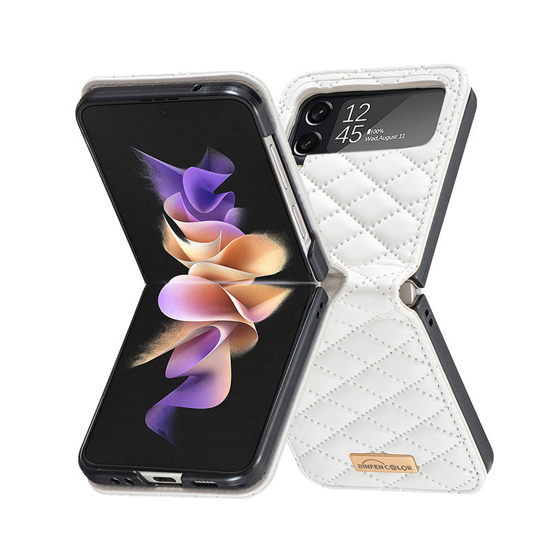 New Pu Leather Case for Samsung Galaxy Z Flip 3/Z flip 4